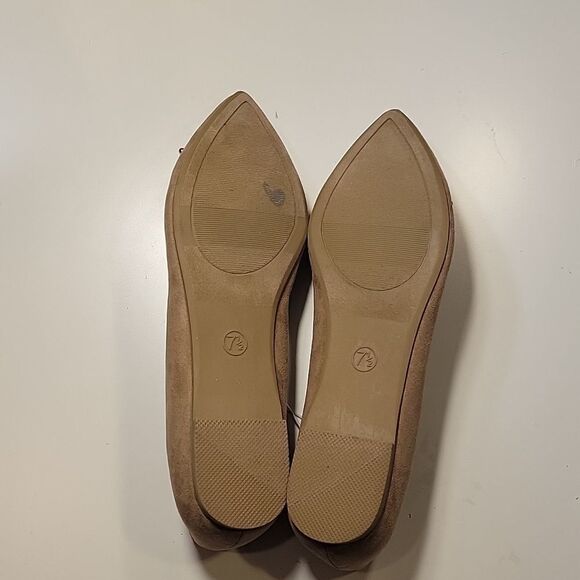 BRAND NEW MERONA POINTED TOE BALLET SUEDE FLATS SHOE - Picture 14 of 16